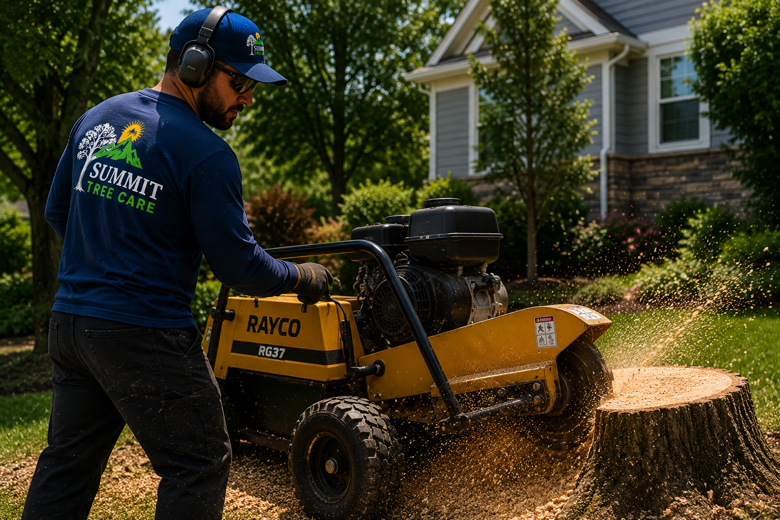Stump grinding and removal in Buffalo NY